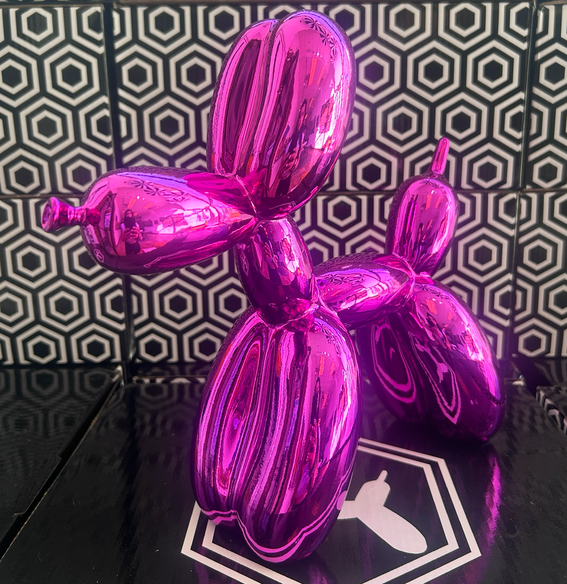 Balloon Dog Statue (Purple)