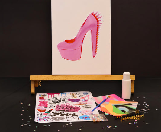 Collage Kit (Pink Heel)