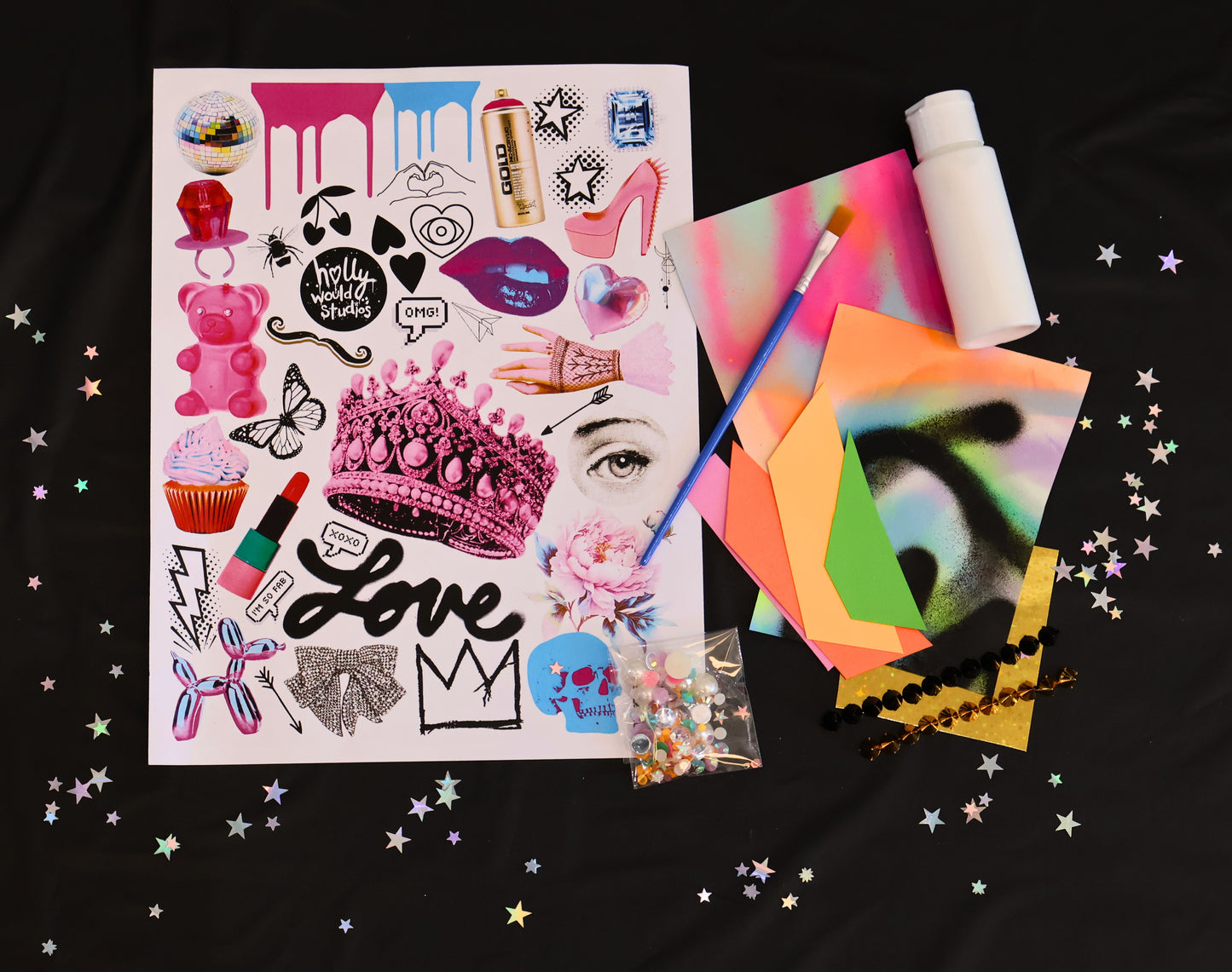 Collage Kit (Skull)