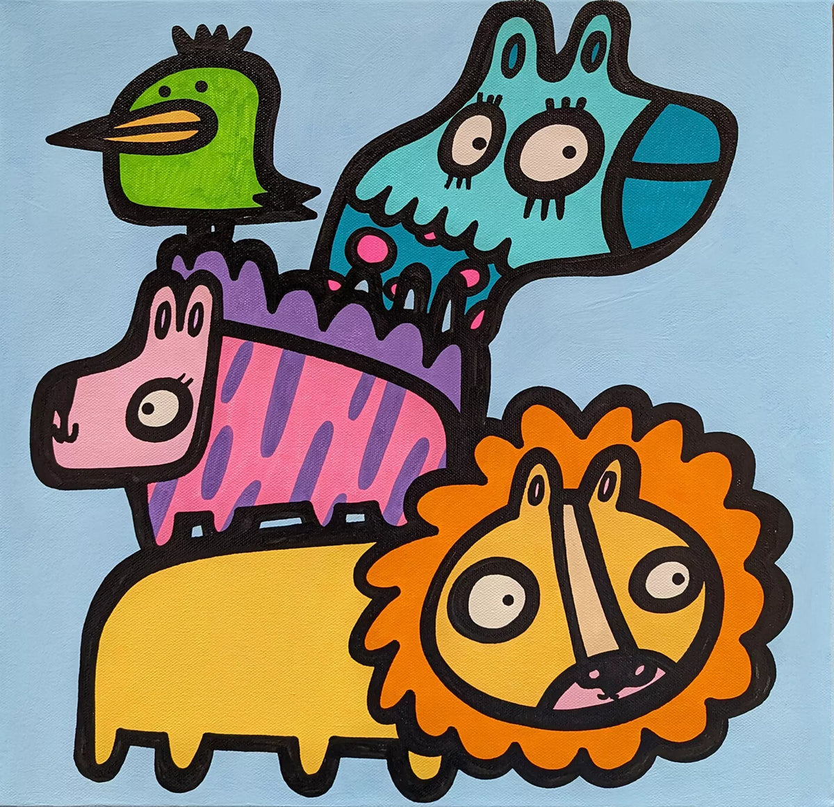 Amimal Stack Animal Stack 2 (2023) – ConveyArtGallery
